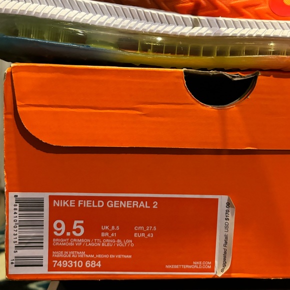 VNDS - Nike Field General 2 'California' - Size 9.5 Men's - Picture 10 of 11